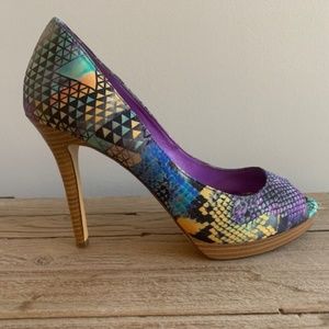 INC Jive platform heels-like new!